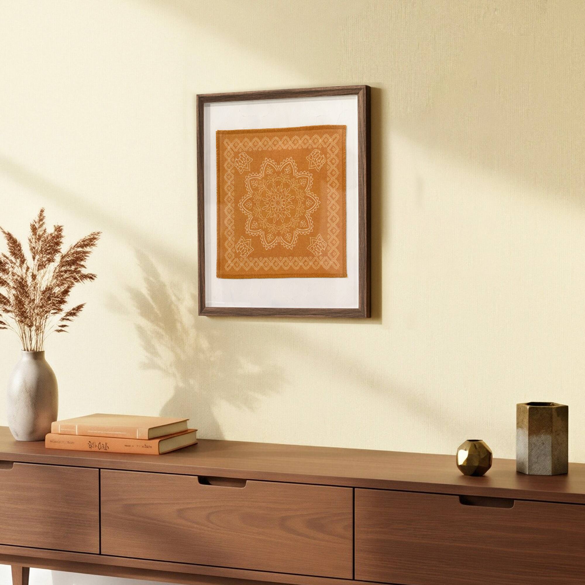 Framed Bandana Wall Art by Ashland